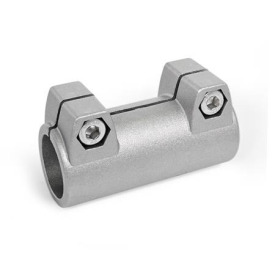  MS Muffen-Klemmverbinder, Aluminium Oberfläche: 8 - gestrahlt, matt, gestrahlt, matt
